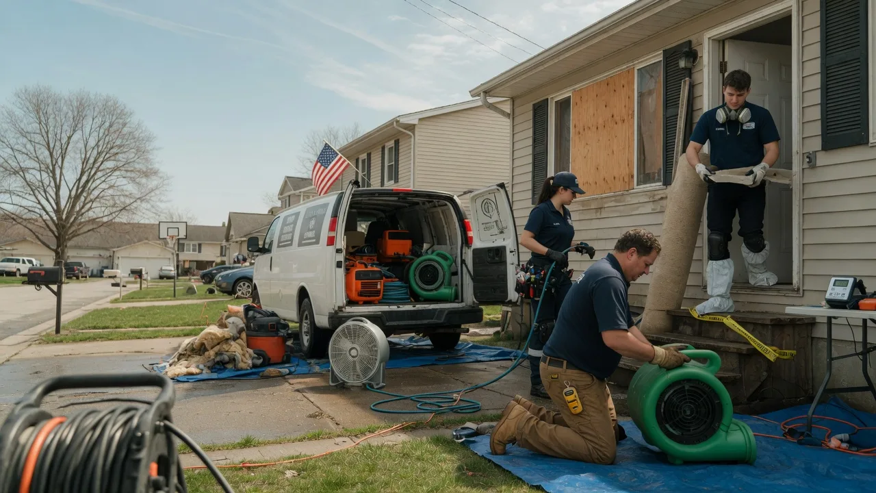 Water Damage Restoration in Preston Park, PA near me